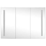 Mueble de baño con espejo LED 89x14x62 cm - Vetonek