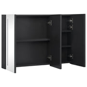 Mueble de baño con espejo LED 89x14x62 cm - Vetonek