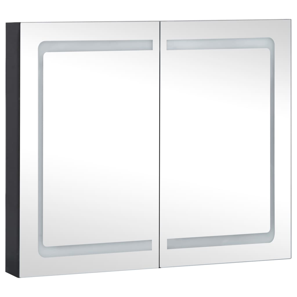 Badschrank mit 80x12,2x68 cm LED -Spiegel