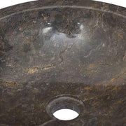 Lavabo gris mármol ø40x12 cm v0688 - Vetonek