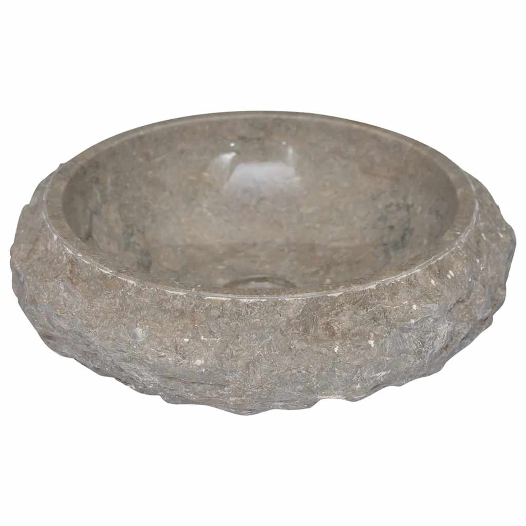 Lavabo gris mármol ø40x12 cm v0695 - Vetonek