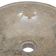 Lavabo gris mármol ø40x12 cm v0695 - Vetonek