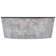 Lavabo mármol negro Ø40x15 cm - Vetonek