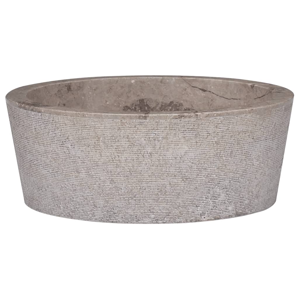 Lavabo gris mármol ø40x15 cm v0909 Vetonek
