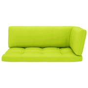 Muebles de palets 4 pzas y cojines madera pino impregnada negro v1301 Vetonek