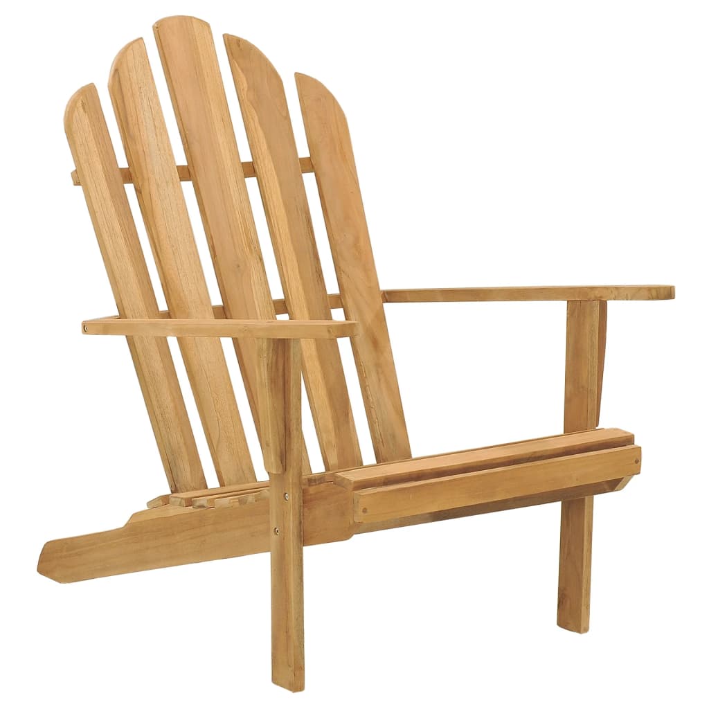 Vetonek Silla Adirondack de madera de teca maciza