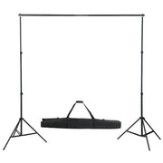 Kit estudio fotográfico lámparas, sombrillas, fondo y reflector - Vetonek