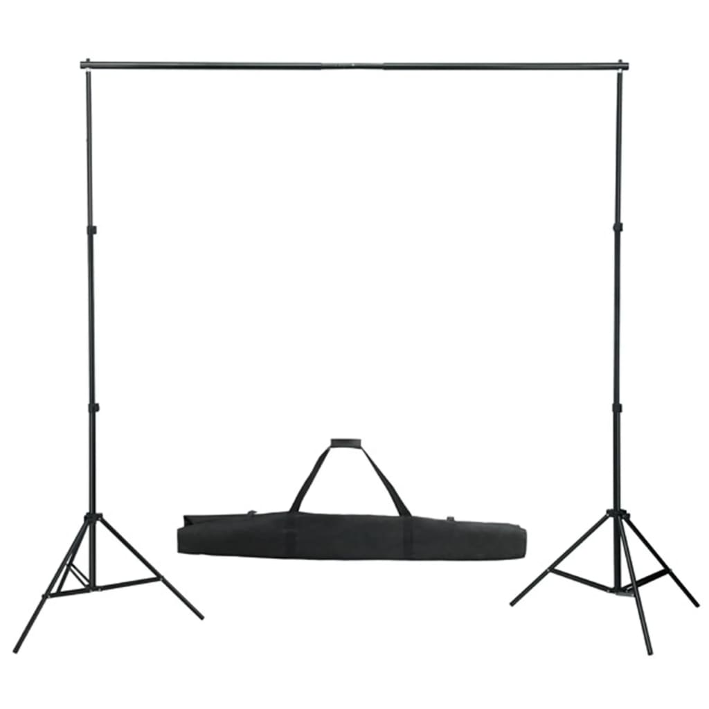 Kit estudio fotográfico lámparas, sombrillas, fondo y reflector - Vetonek
