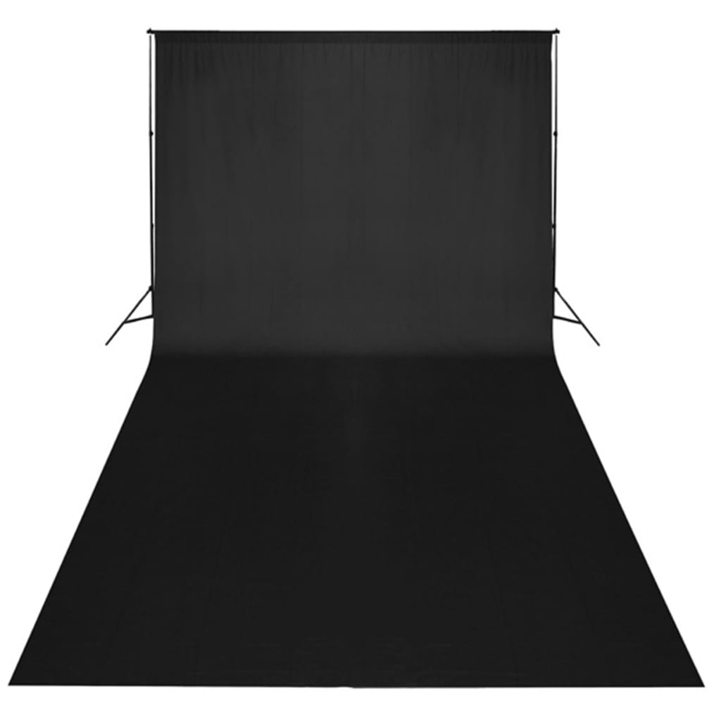 Kit de estudio fotográfico con lámparas, fondo y reflector vidaXL