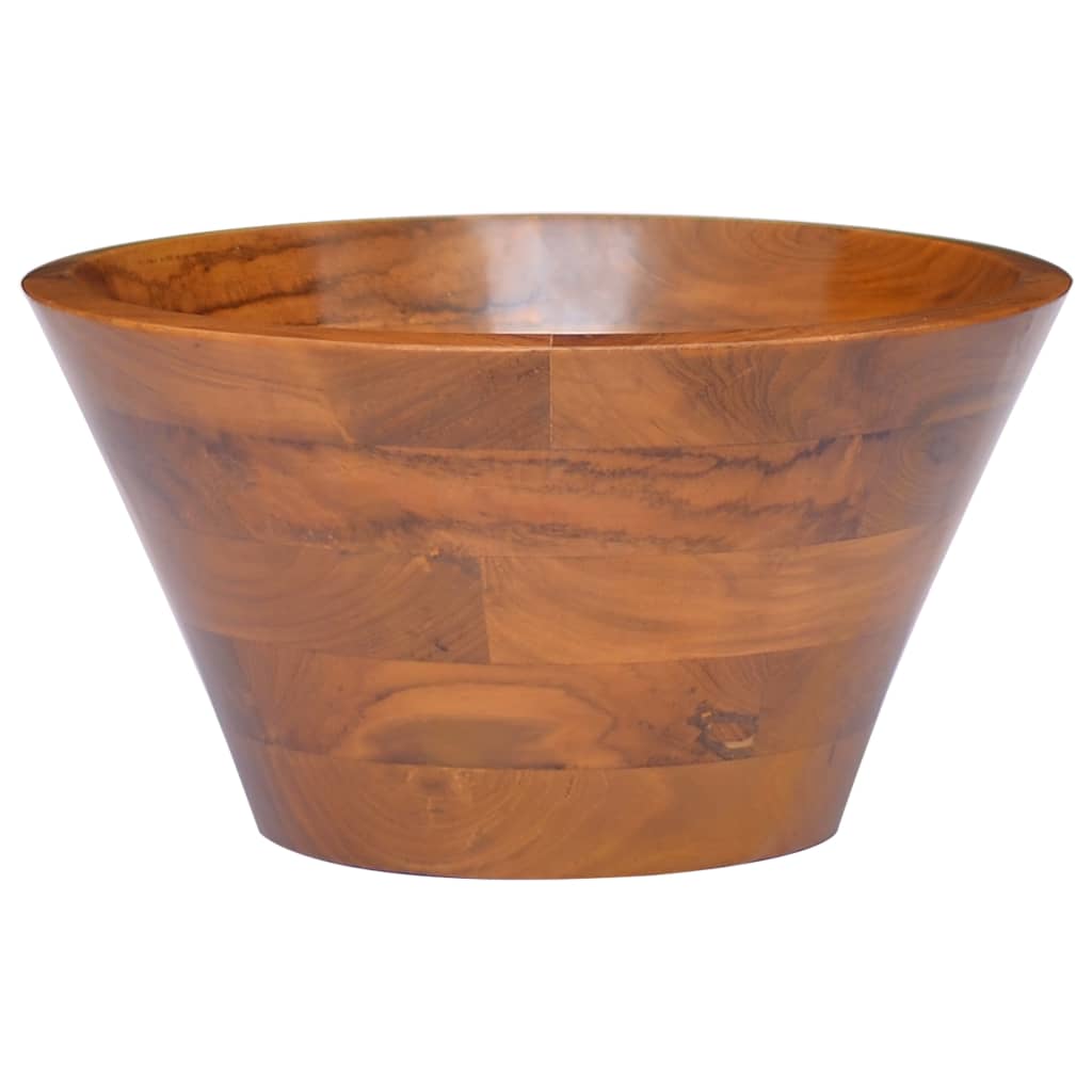 Vetonek Lavabo de madera maciza de teca Φ40x20 cm