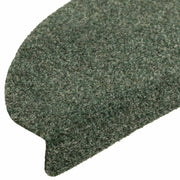 Tapis d'escalier autocollant 10 pcs 65x21x4 cm vert V8279 Vetonek