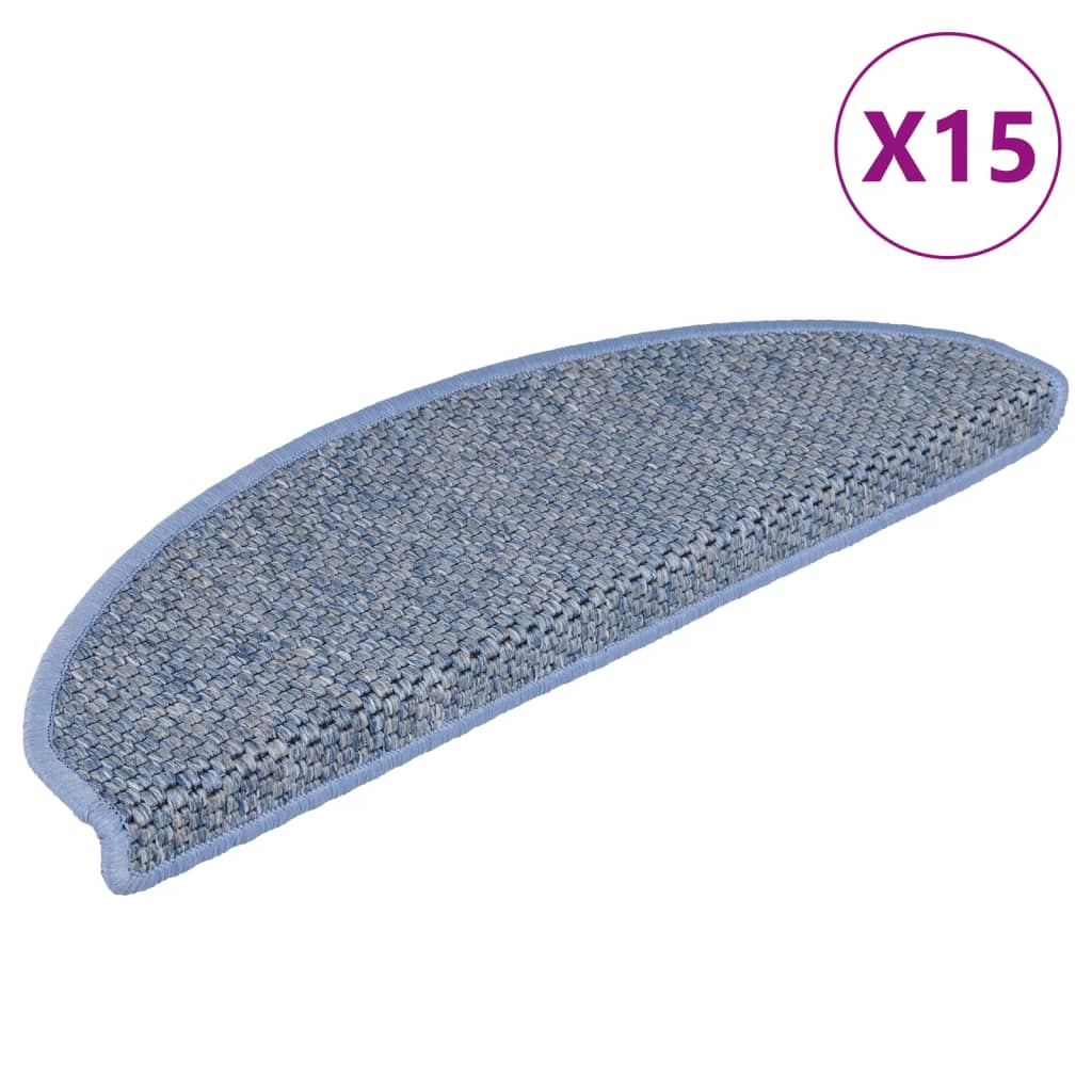 Carpete autônomo Sisal 15 UDS azul 65x21x4 cm