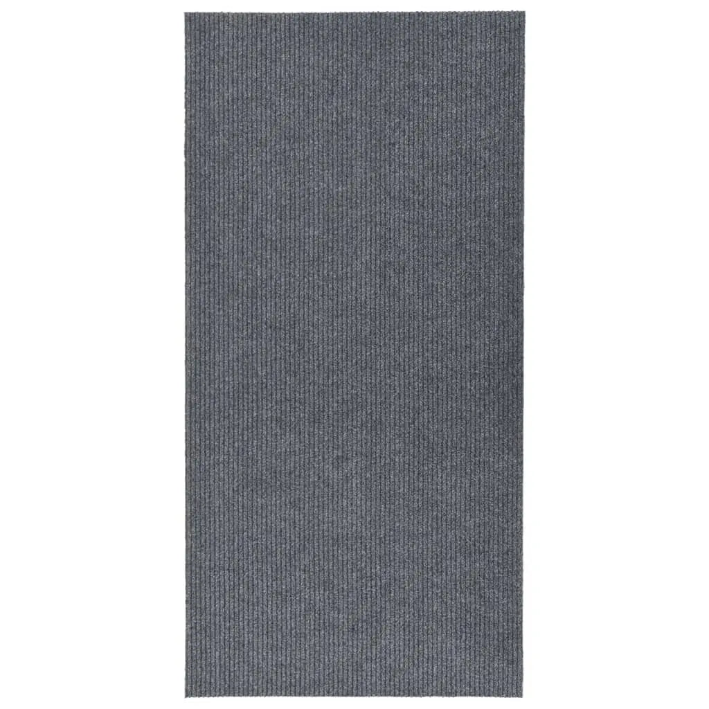 Vetonek Alfombra de pasillo atrapa suciedad 100x200 cm gris