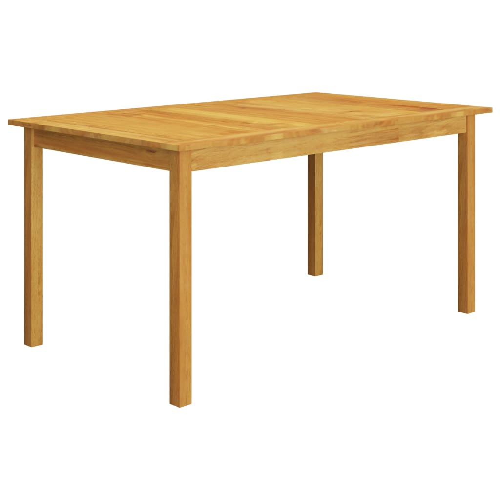 Juego de comedor para jardín de 5 piezas beige vidaXL