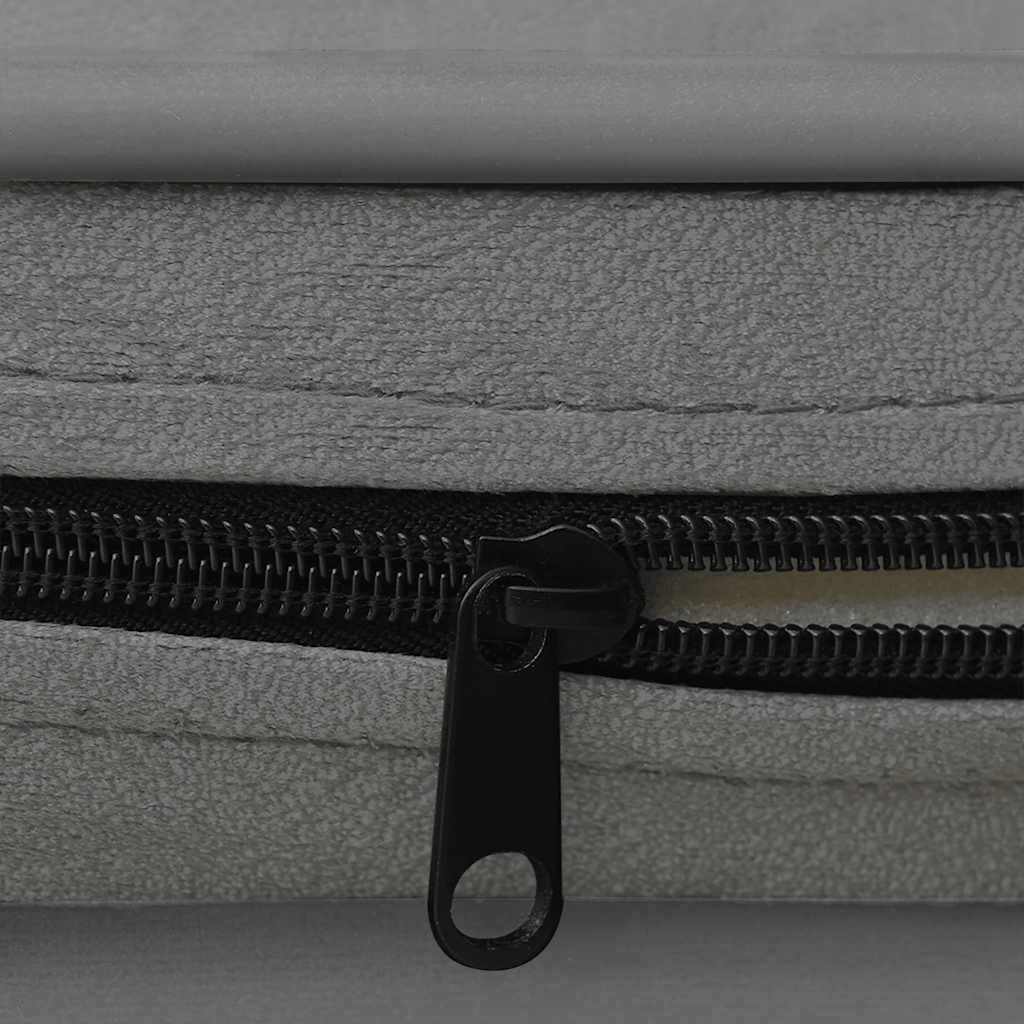 Gray plush dog sofa 67x47x36 cm V1391 Vetonek