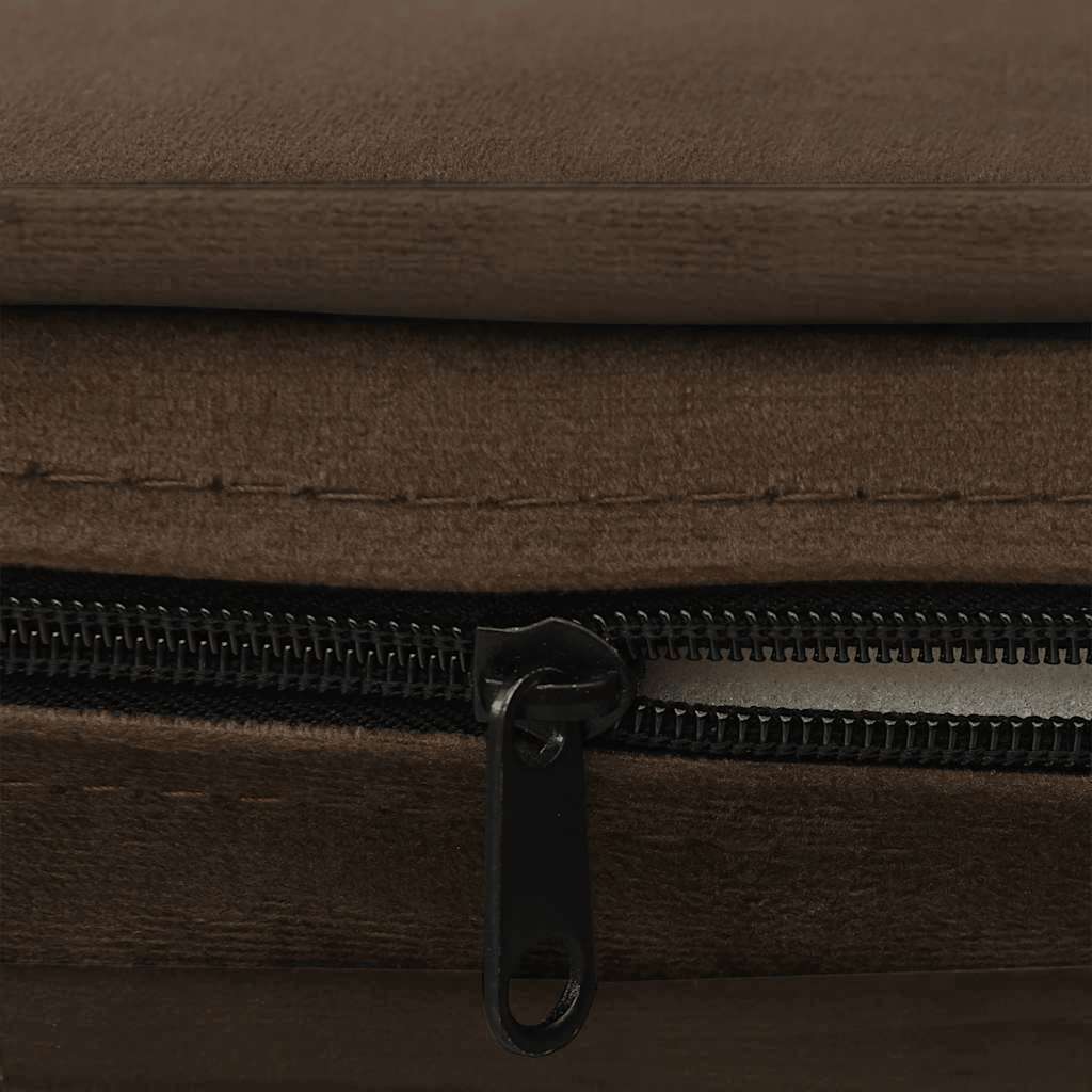 Brown plush dog sofa 67x47x36 cm V1407 Vetonek