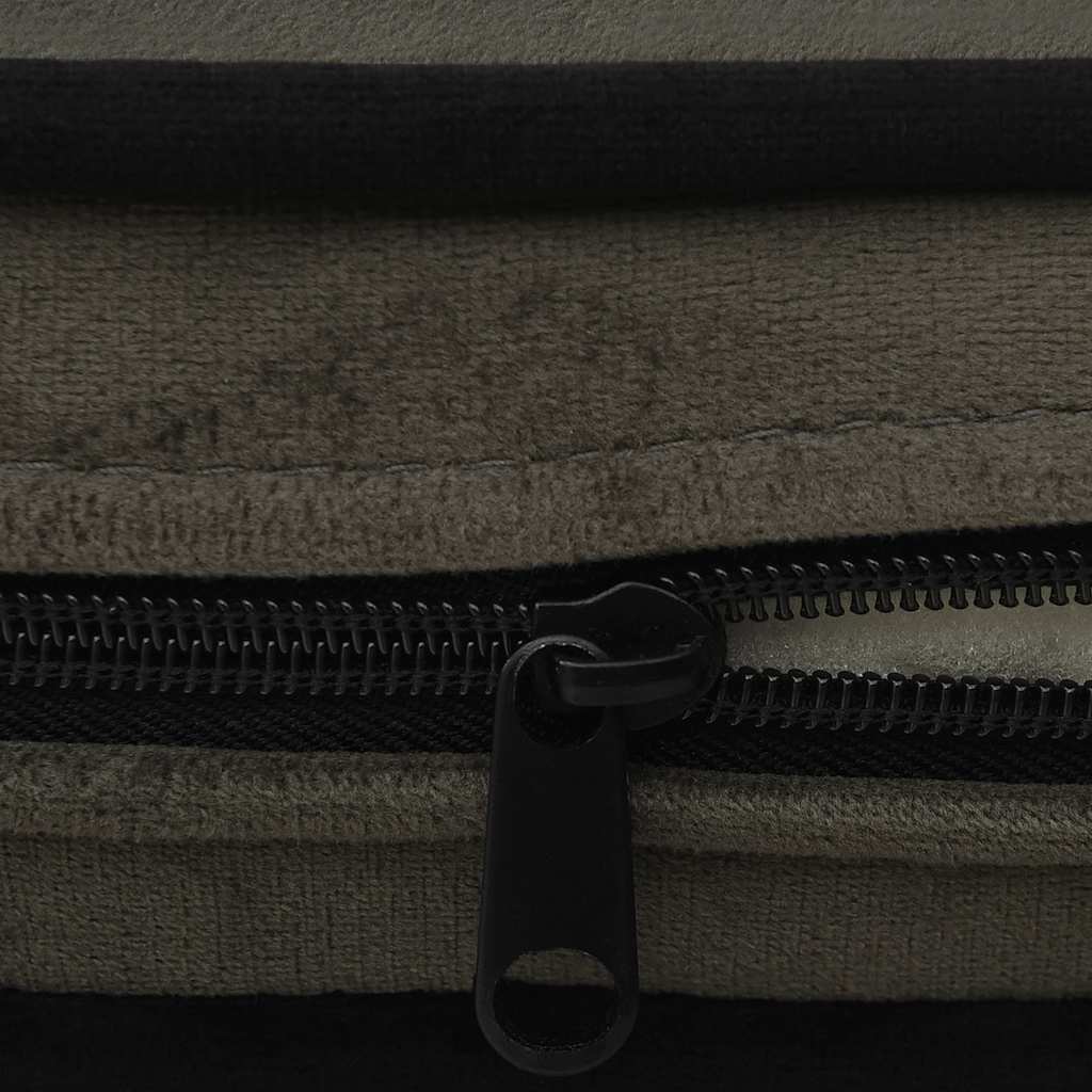 Dark gray plush dog sofa 67x47x36 cm V1421 Vetonek