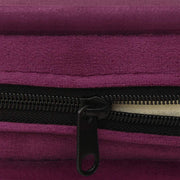 Burgundy plush dog sofa 67x47x36 cm V1445 Vetonek