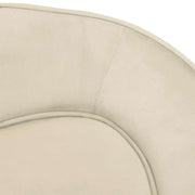 Cream plush dog sofa 67x47x36 cm V1452 Vetonek