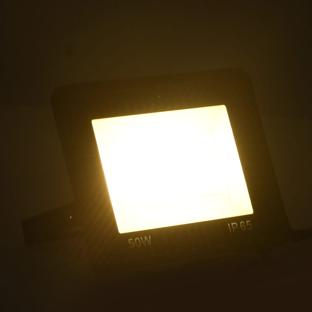 Foco LED 50 W blanco cálido vidaXL