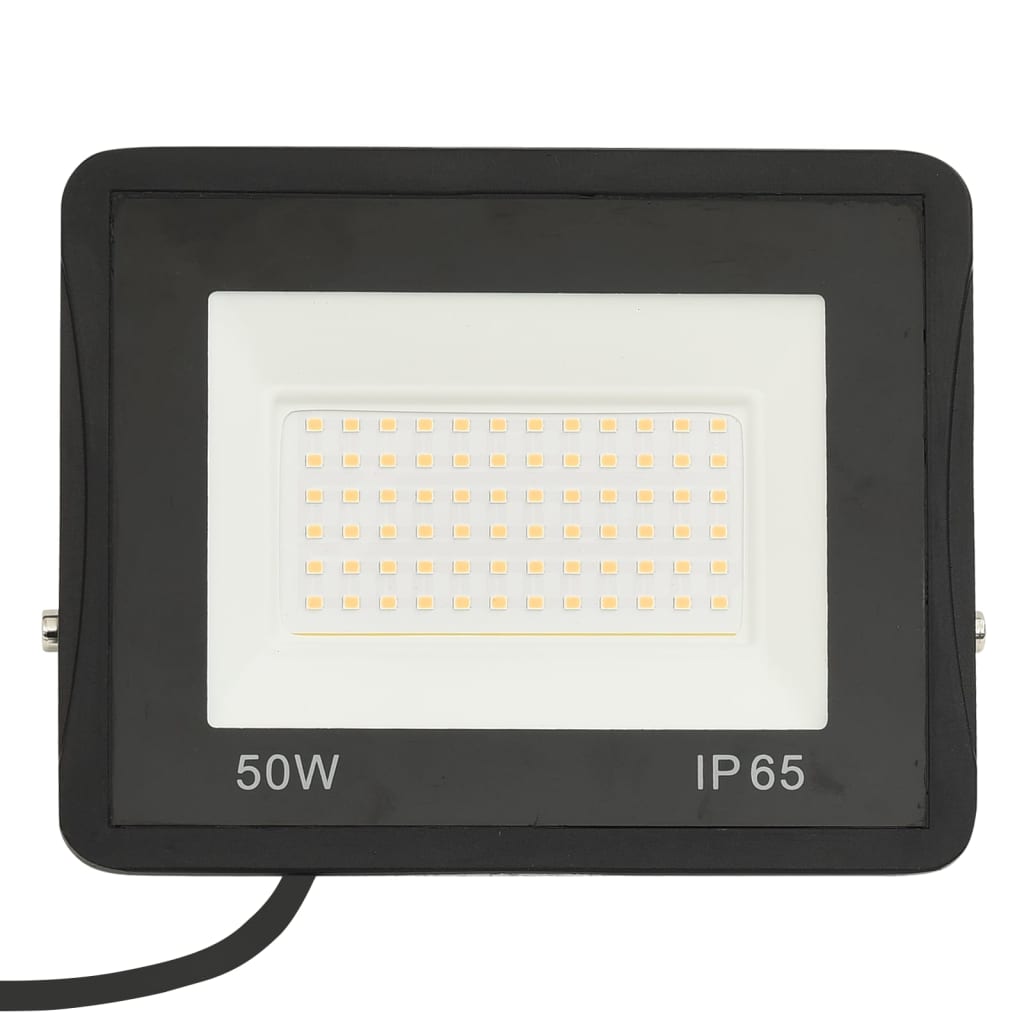 Foco LED 50 W blanco cálido vidaXL