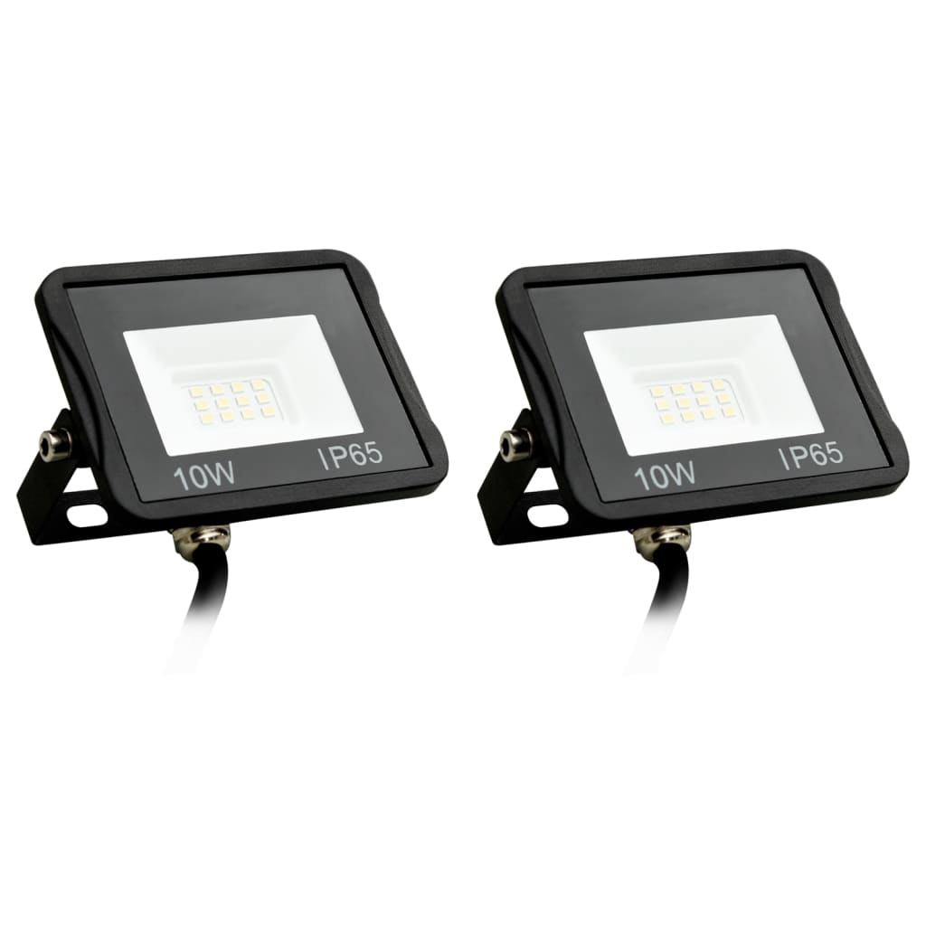 Vetonek Focos LED 10 W 2 unidades blanco frío