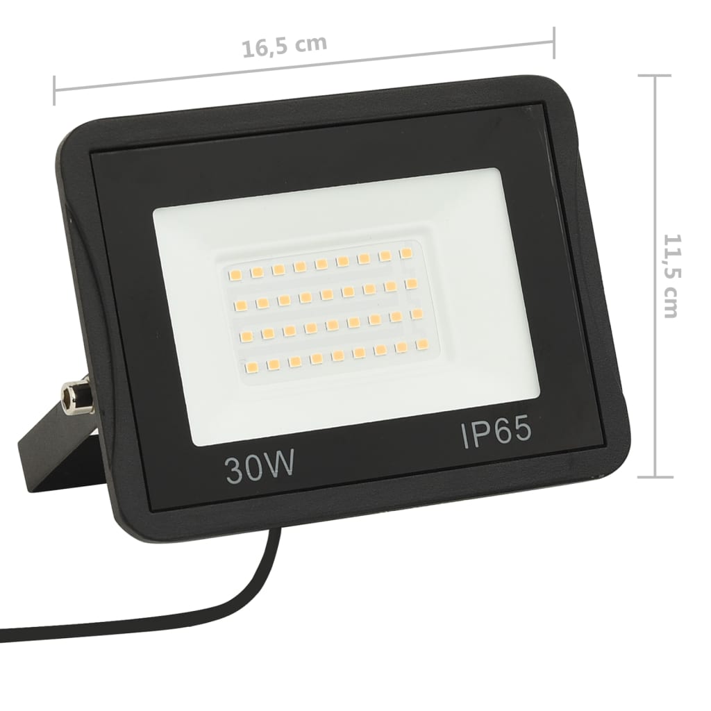 Foco LED 30 W blanco frío vidaXL