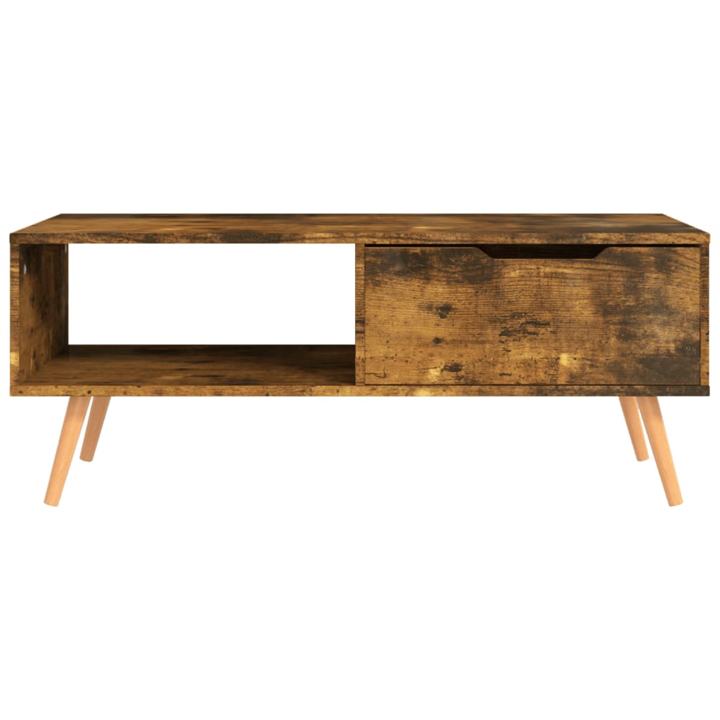 Mesa de centro madera sintetizada Nexus roble ahumado 100x49,5x43 cm