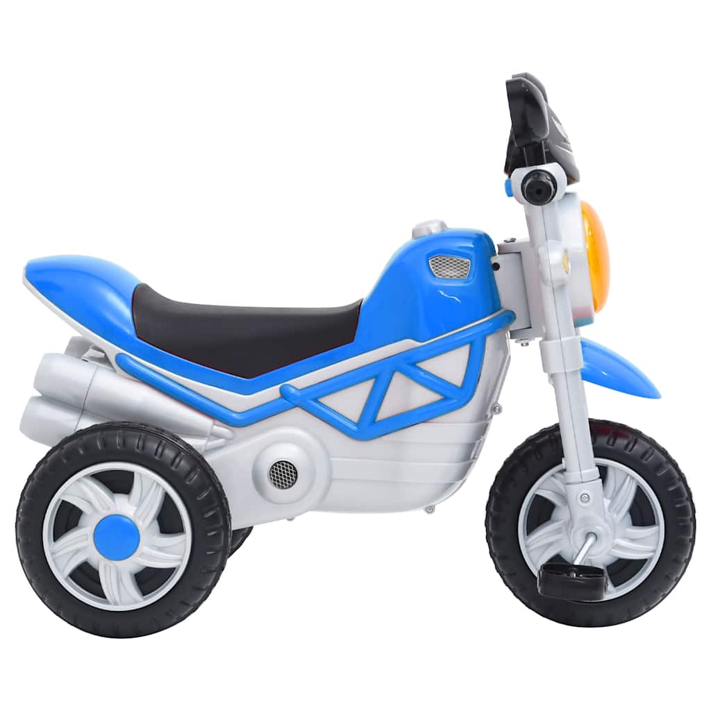 Bambini blu triciclo