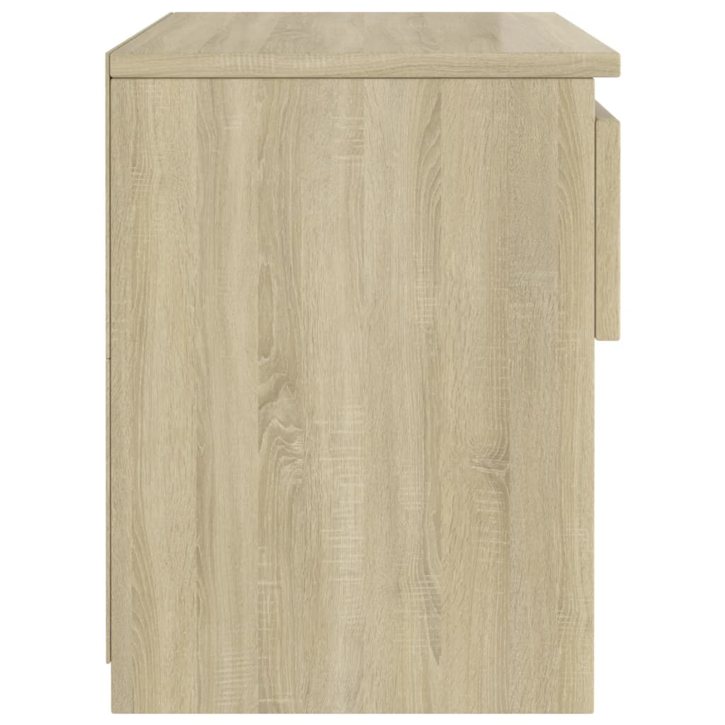 Mesitas de noche 2 uds madera roble 40x30x39 cm vidaXL