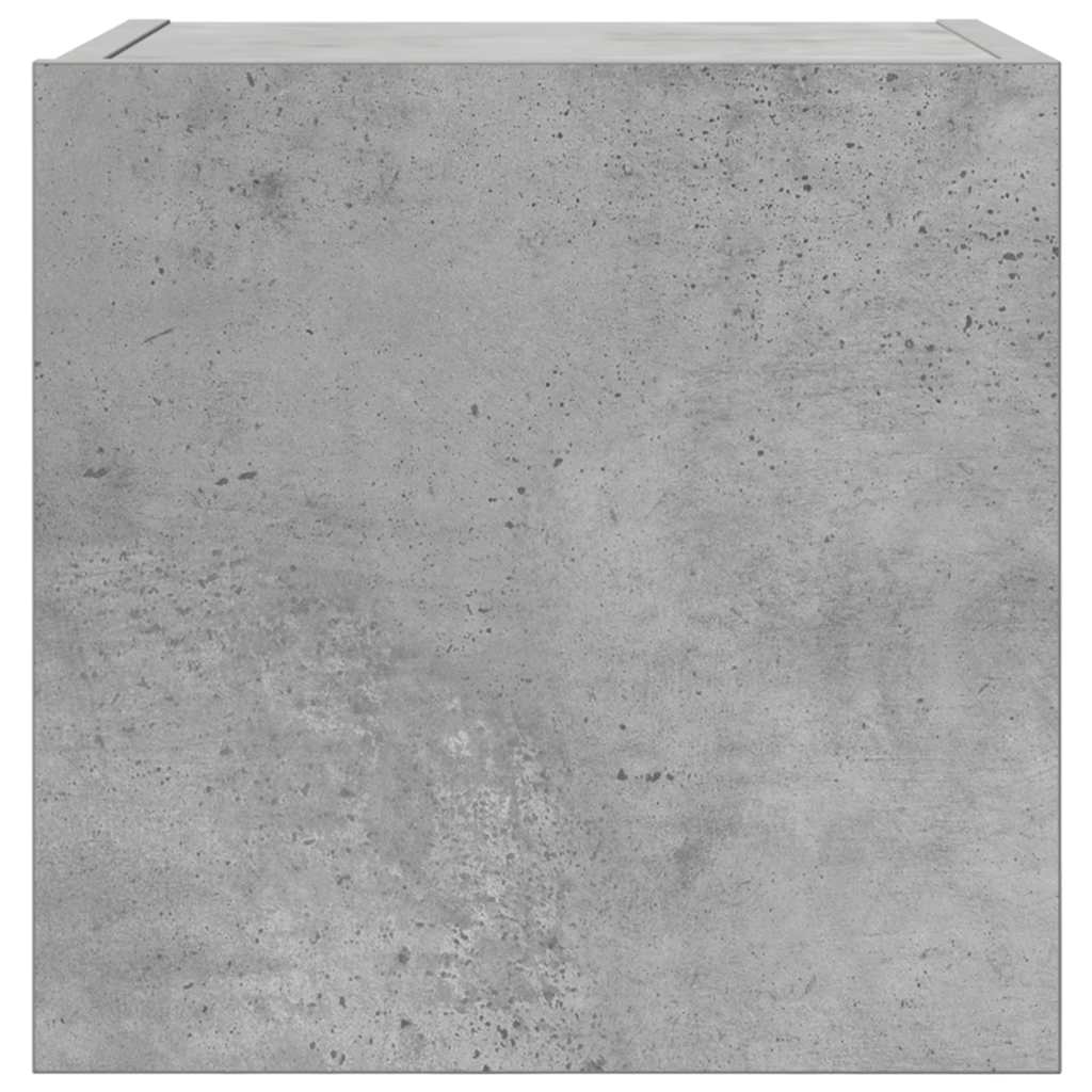 Muebles de salón de pared 2 uds gris hormigón 30,5x30x30 cm vidaXL