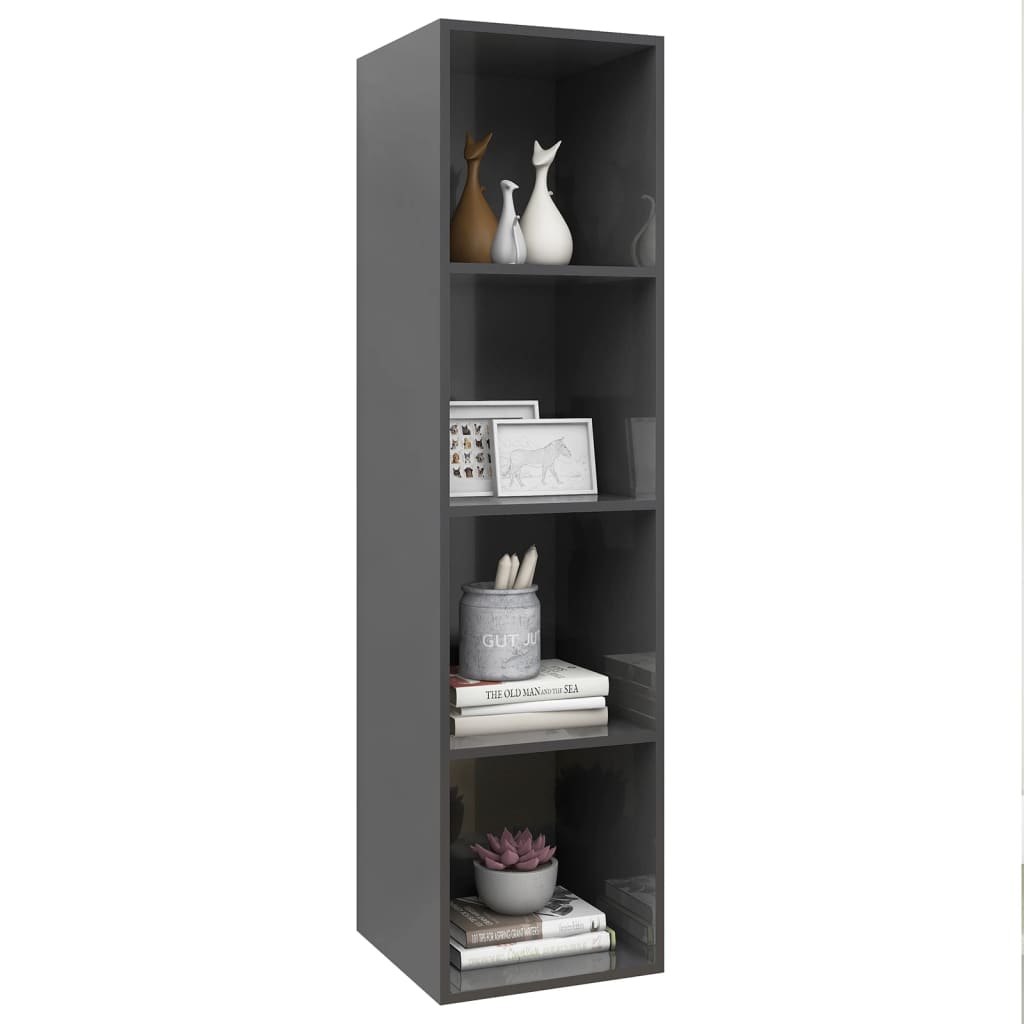 TV Walk Wall Wall Gray Horma 37x37x142,5 cm