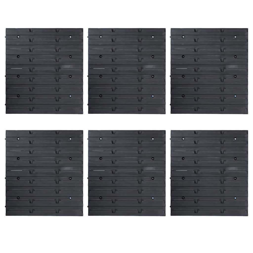 Storage Box Kit 96 Pcs Black Wall Panels