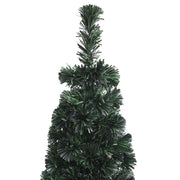 Árbol navidad estrecho artificial soporte fibra óptica 120 cm v1757 - Vetonek