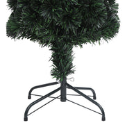 Árbol navidad estrecho artificial soporte fibra óptica 120 cm v1757 - Vetonek