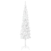 Vetonek Árbol de Navidad delgado blanco 210 cm