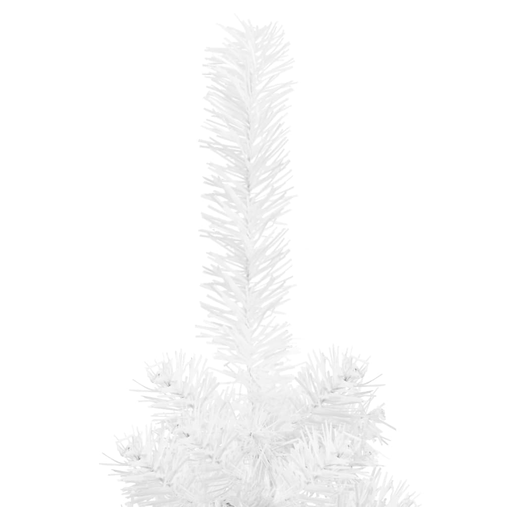 Árbol de navidad delgado blanco 210 cm v3669 - Vetonek