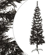 Árbol de navidad delgado negro 150 cm v3744 Vetonek