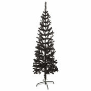 Árbol de navidad delgado negro 150 cm v3744 Vetonek