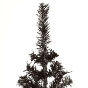 Árbol de navidad delgado negro 150 cm v3744 Vetonek
