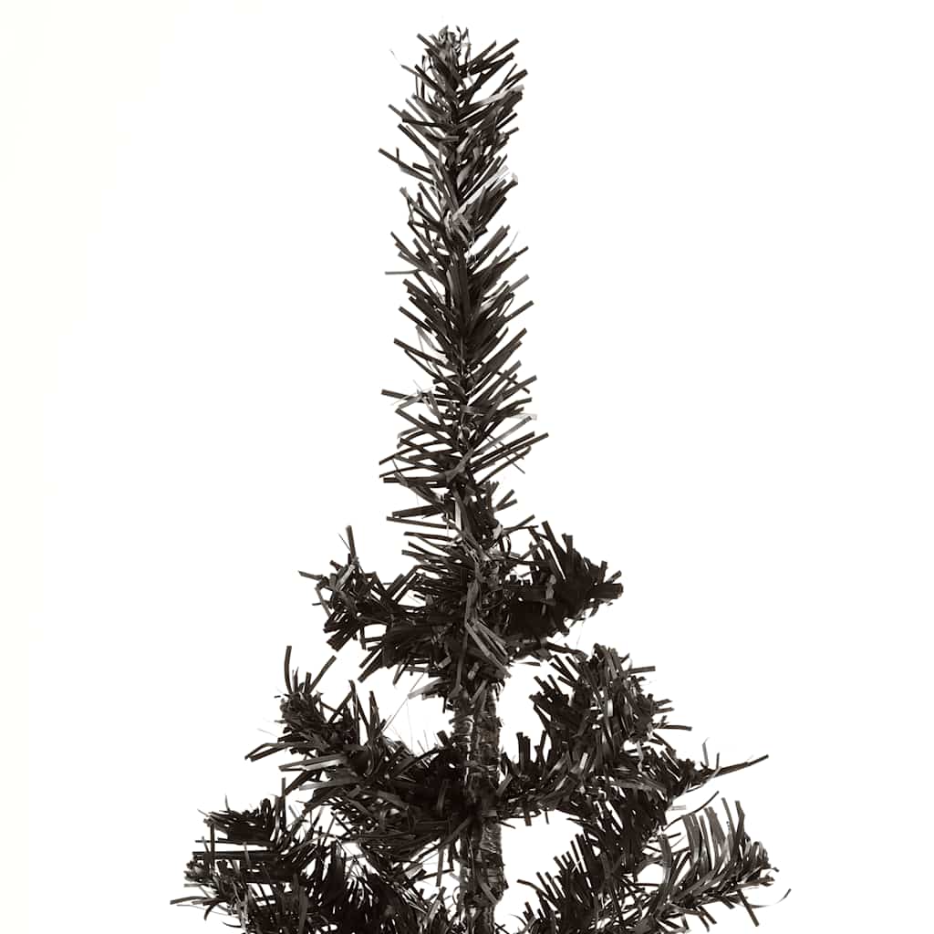 Árbol de navidad delgado negro 150 cm v3744 Vetonek
