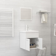 Conjunto de muebles de baño madera blanco - Vetonek