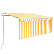 Automatic awning blind, LED and yellow/white sensor 3x2.5 m V5974 Vetonek