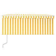 Automatic awning blind, LED and yellow/white sensor 3x2.5 m V5974 Vetonek