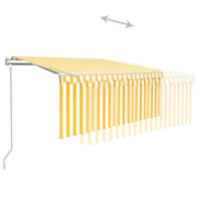 Automatic awning blind, LED and yellow/white sensor 3x2.5 m V5974 Vetonek
