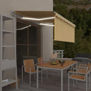 Automatic awning blind, LED and yellow/white sensor 3x2.5 m V5974 Vetonek
