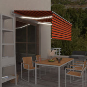 Toldo automático con persiana, LED y sensor de viento 3,5x2,5 m   V5998 Vetonek