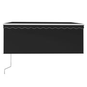 Automatic retractable awning with anthracite blind 3.5x2.5 m V6131 Vetonek