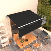 Automatic retractable awning with anthracite blind 3.5x2.5 m V6131 Vetonek