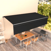 Toldo automático retráctil con persiana 6x3 m antracita V8135 Vetonek
